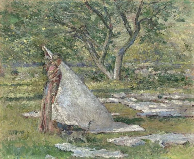 Le lenzuola stese al sole